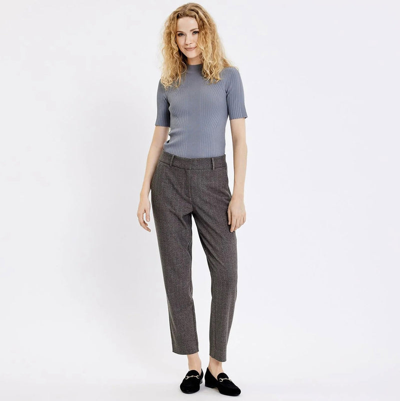 KaisaFV Ankle 872 Pants cool taupe melange