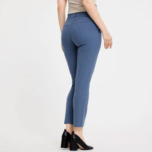 KylieFV Crop Trousers 085 blue mist melange