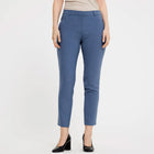 KylieFV Crop Trousers 085 blue mist melange