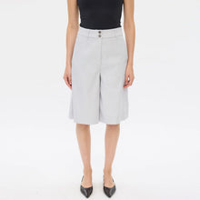 LauraFV 769 Long Shorts quiet grey linen Five Units