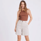 LauraFV 769 Midi Shorts sand linen Five Units