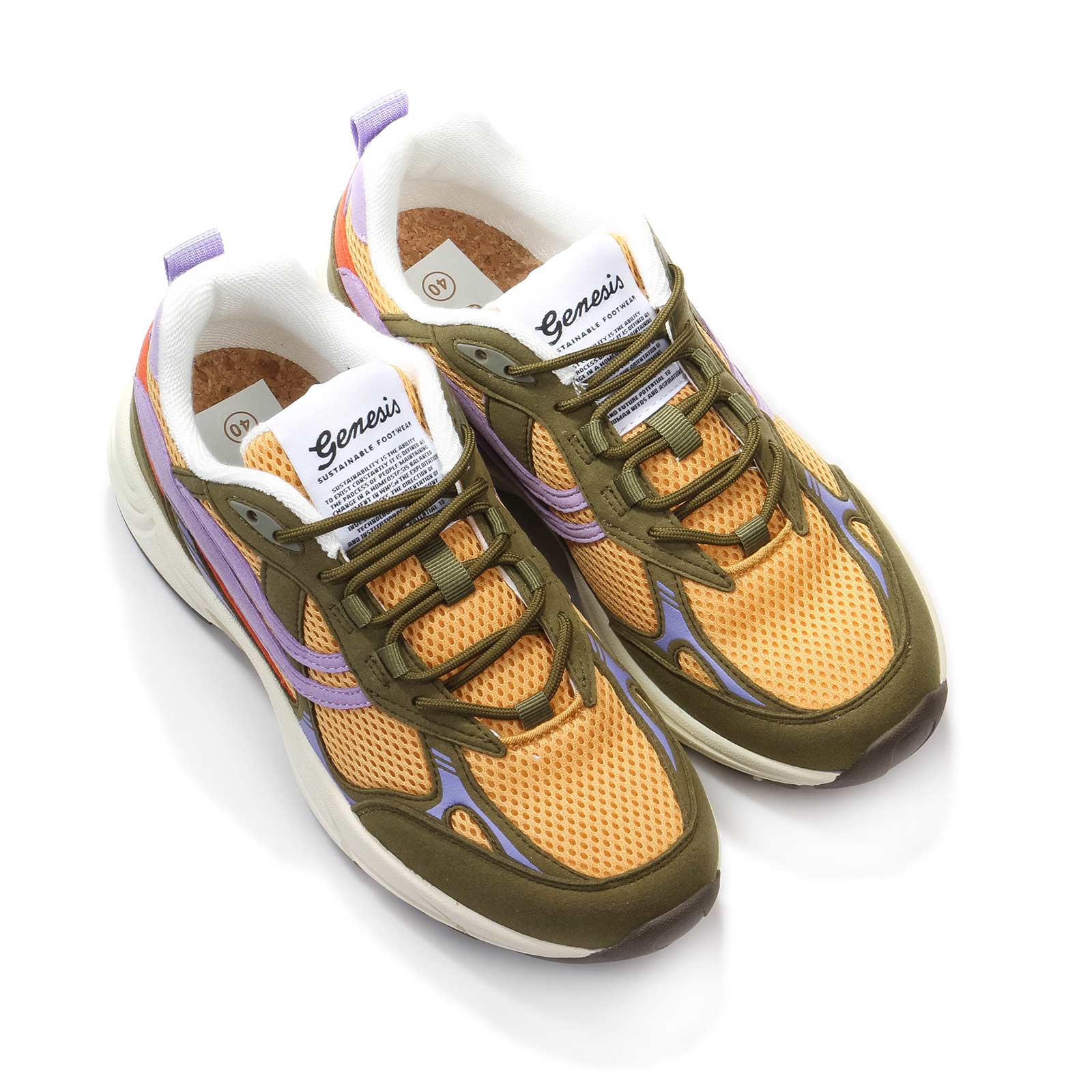 G-Eco´99 Multi Colour olive/mustard/lavender Genesis