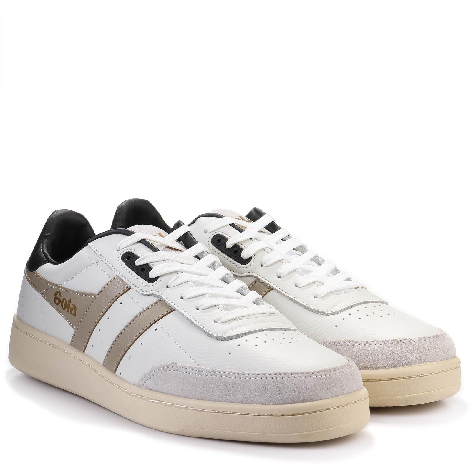 Contact Leather white/bone/black