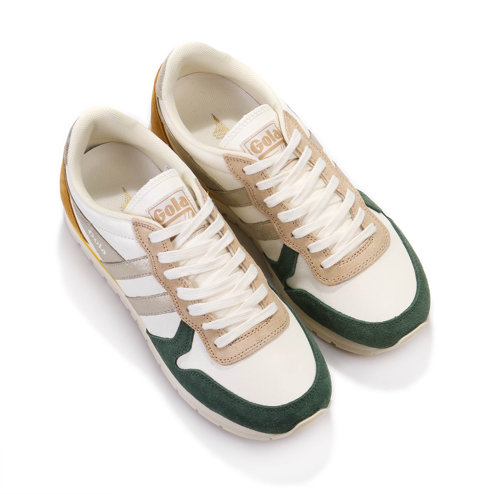 Daytona Quadrant off white/evergreen/gold/sun