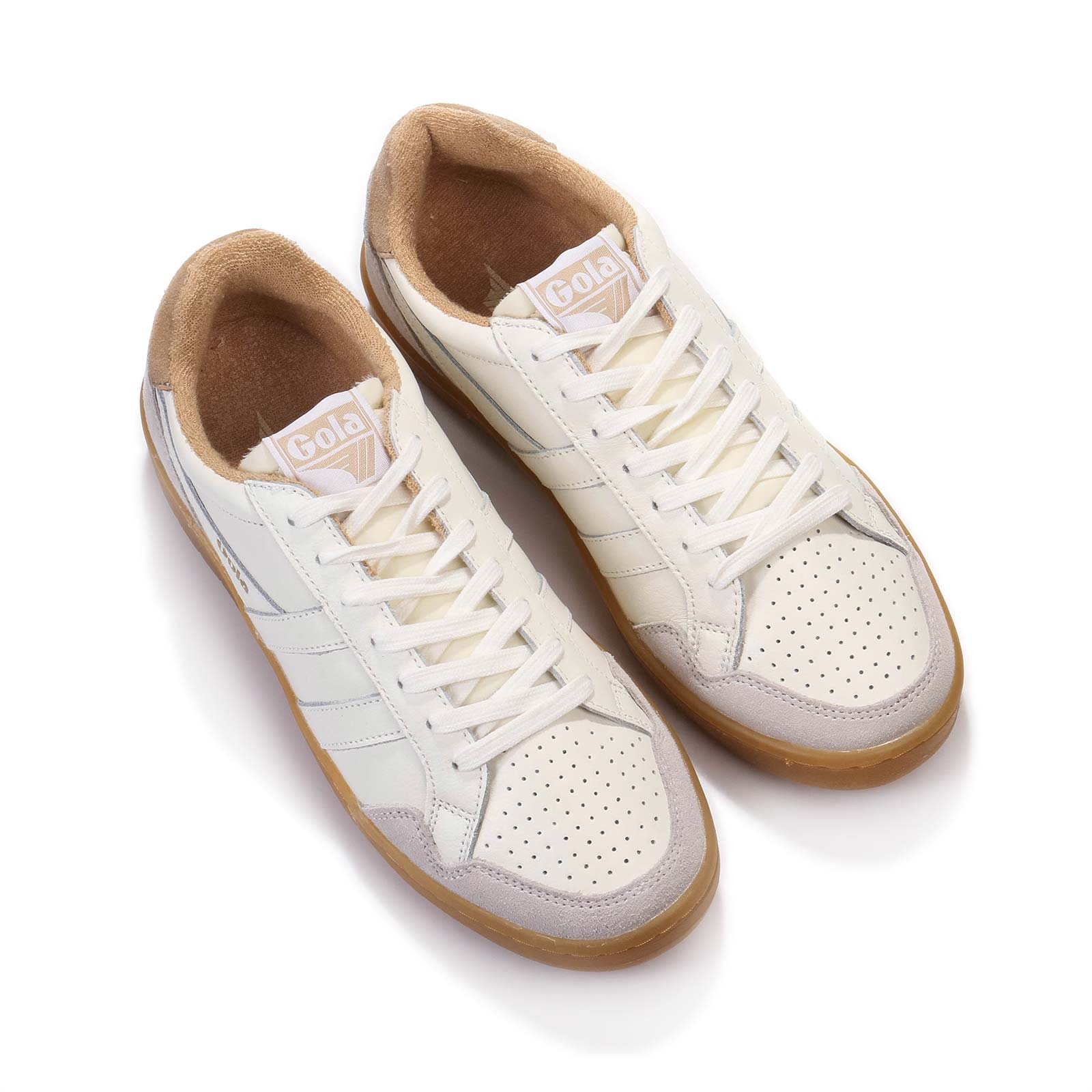 Eagle ´86 off white/light caramel/gum Gola