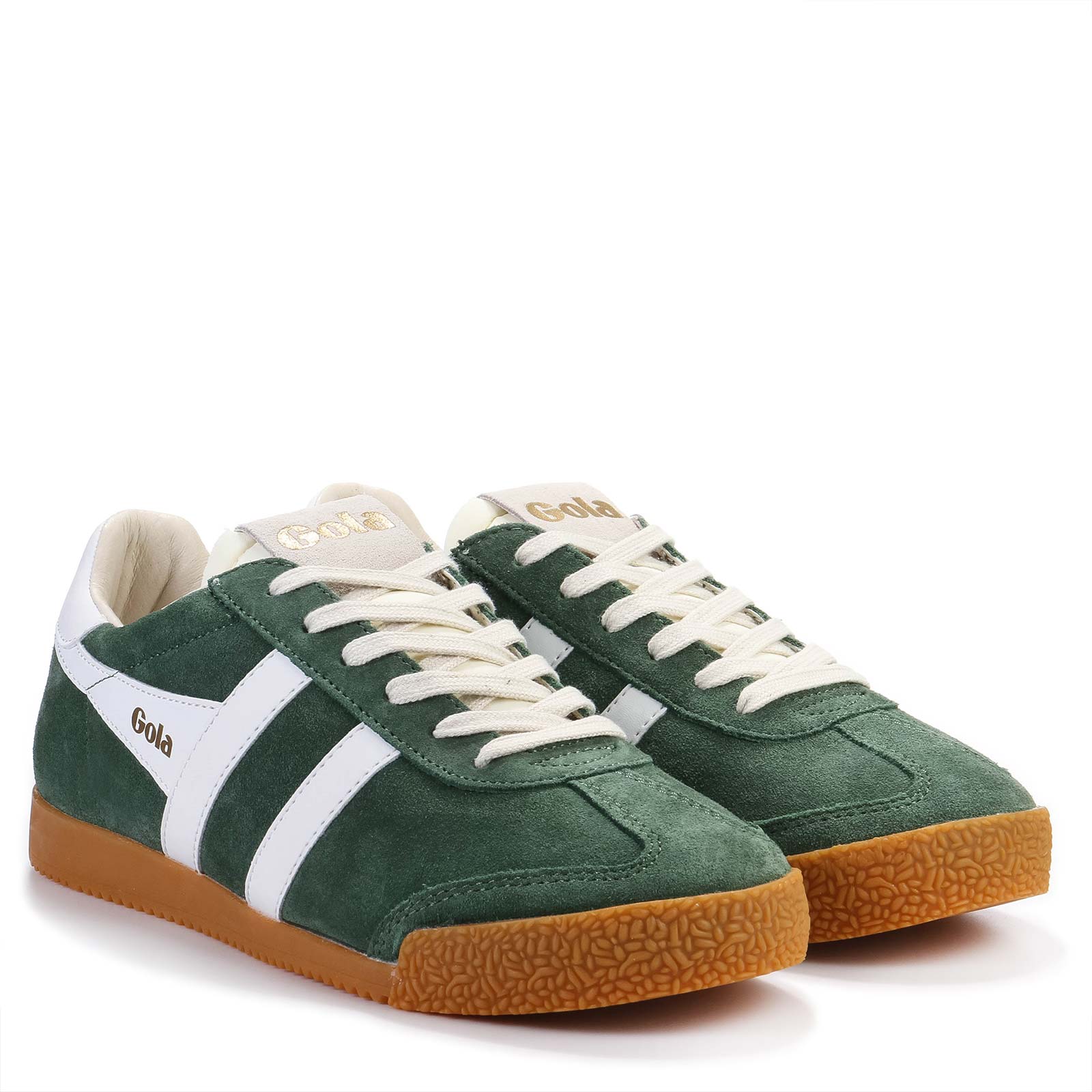 Elan Suede evergreen/white