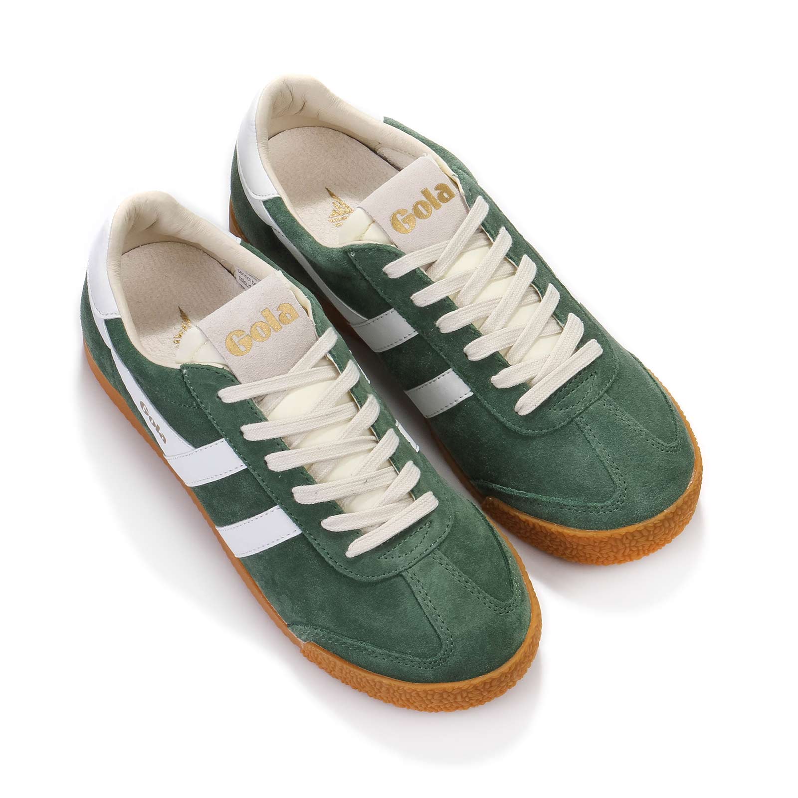 Elan Suede evergreen/white