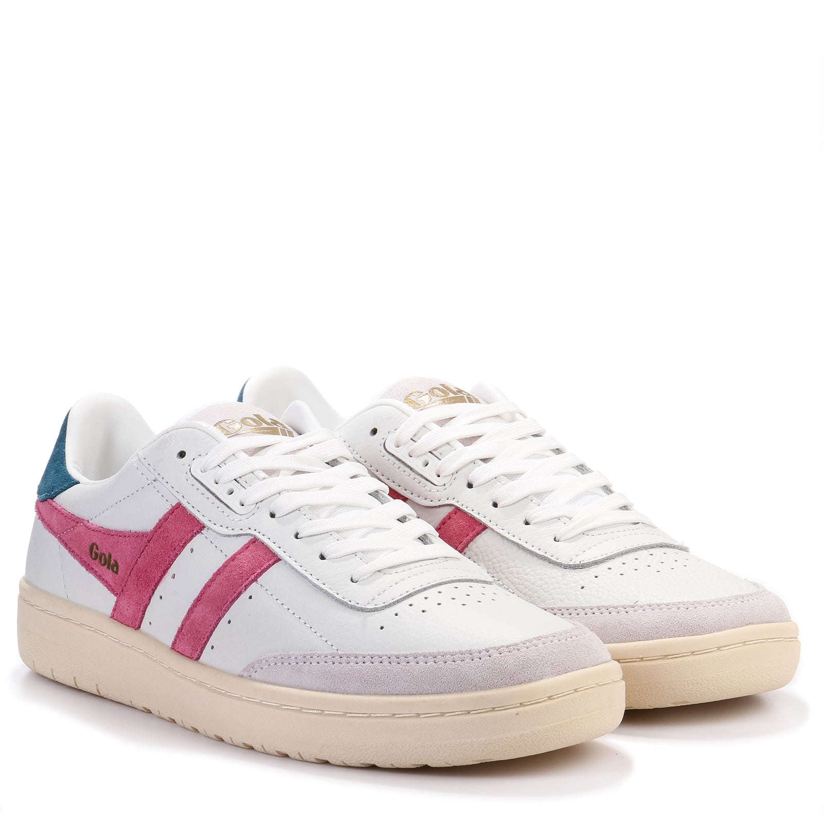 Falcon Classics white/fluro pink/peacock