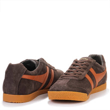 Harrier Suede dark brown/moody orange