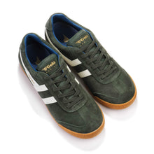 Harrier Suede dark khaki/off white/marine blue Gola