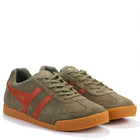 Harrier Suede khaki/orange spice