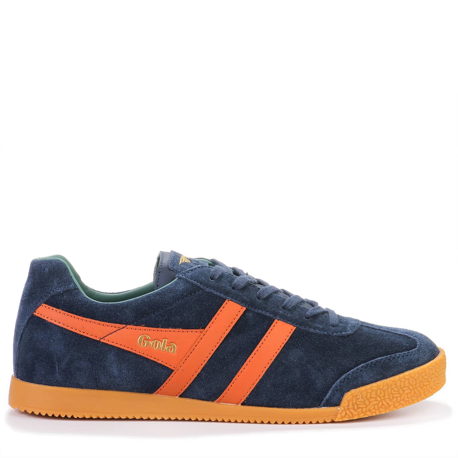 Harrier Suede navy/m.orange/sage