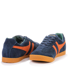 Harrier Suede navy/m.orange/sage