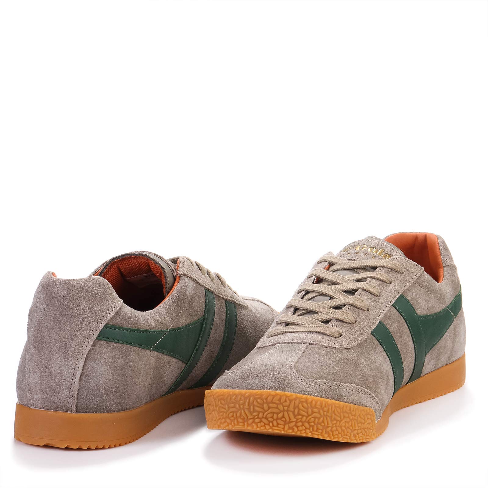 Harrier Suede rhino/evergreen/m.orange