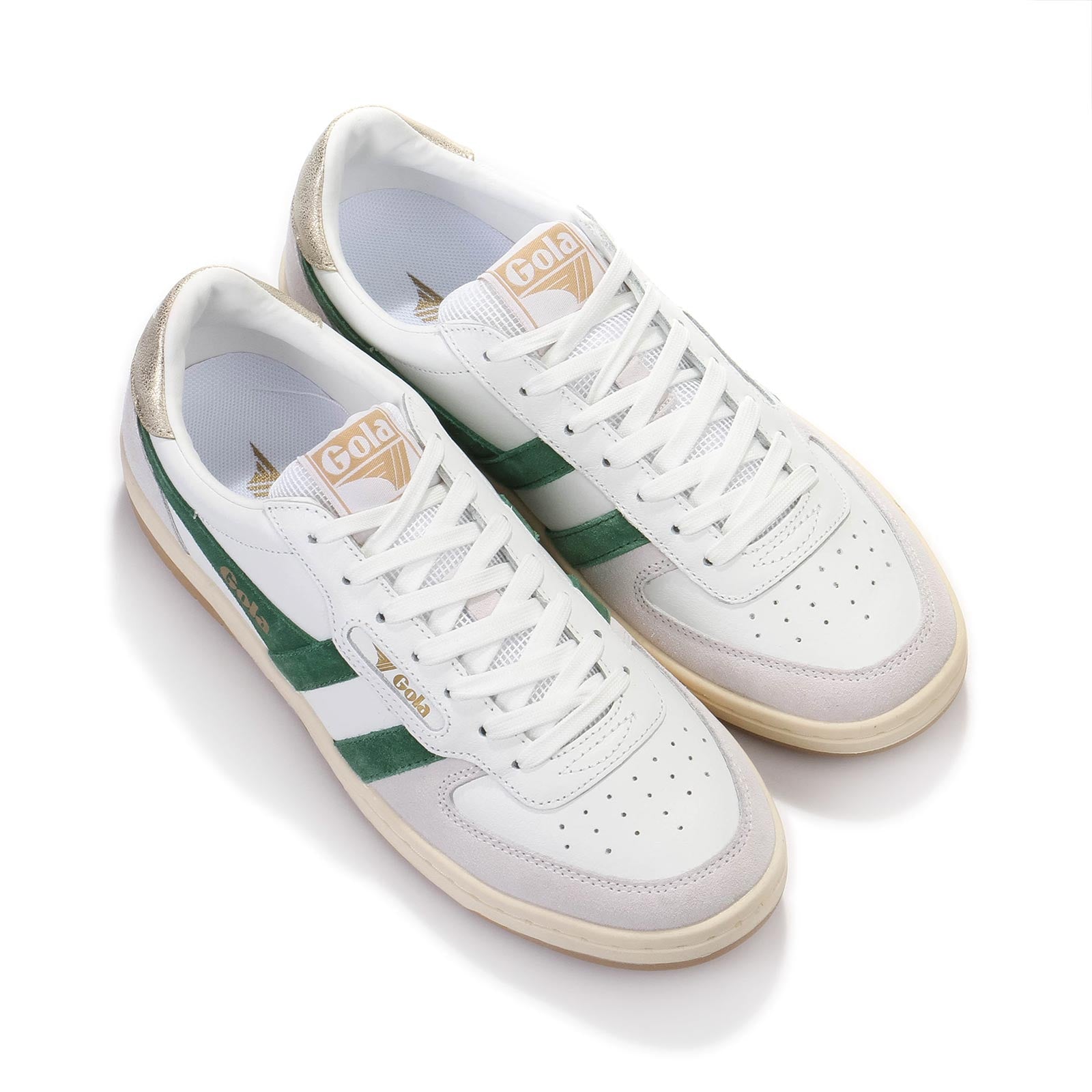 Hawk Classic white/dark green/gold