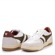 Hawk white/khaki/rust Gola