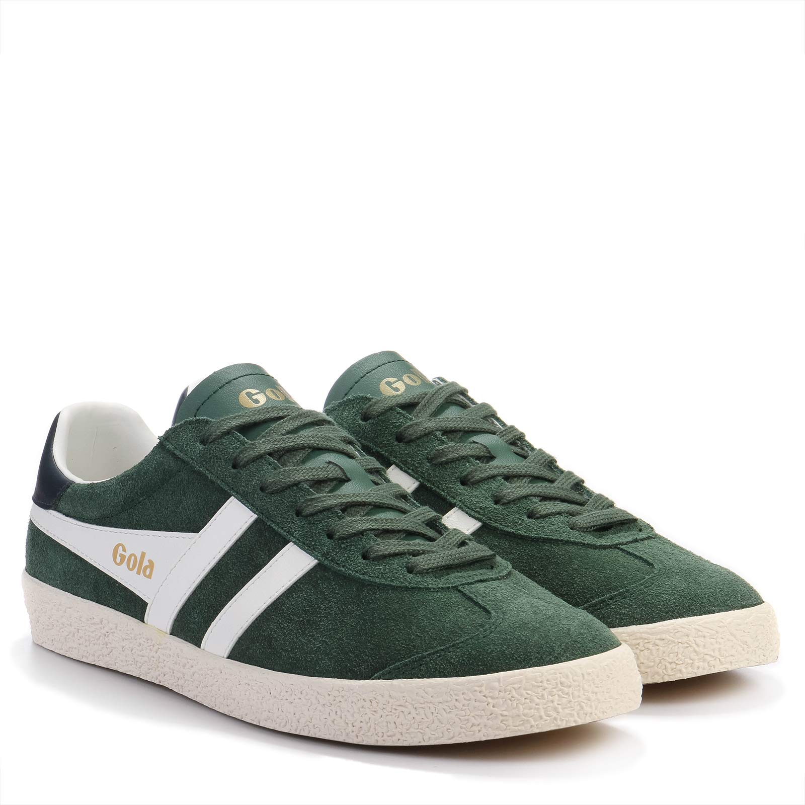 Medallist Suede evergreen/off white/navy