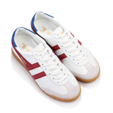 Torpedo Leather white/deep red/sapphire
