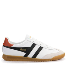 Torpedo leather white/black/moody orange