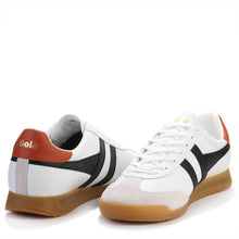 Torpedo leather white/black/moody orange