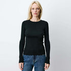 Abbott Fine Knit Jumper noir