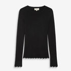 Abbott Fine Knit Jumper noir