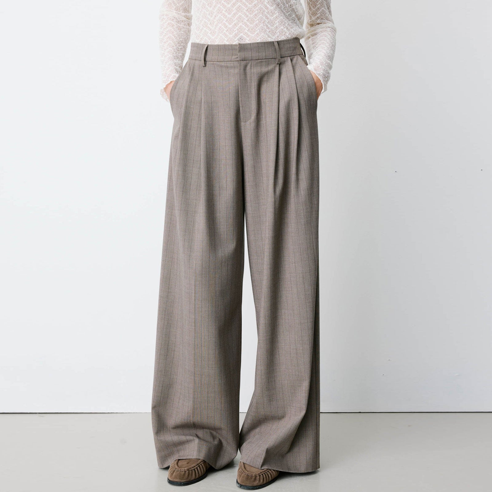 Ardoise Pants rayure