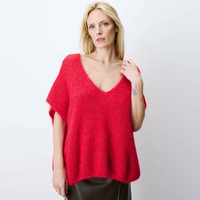 Atticus S/S Jumper rouge
