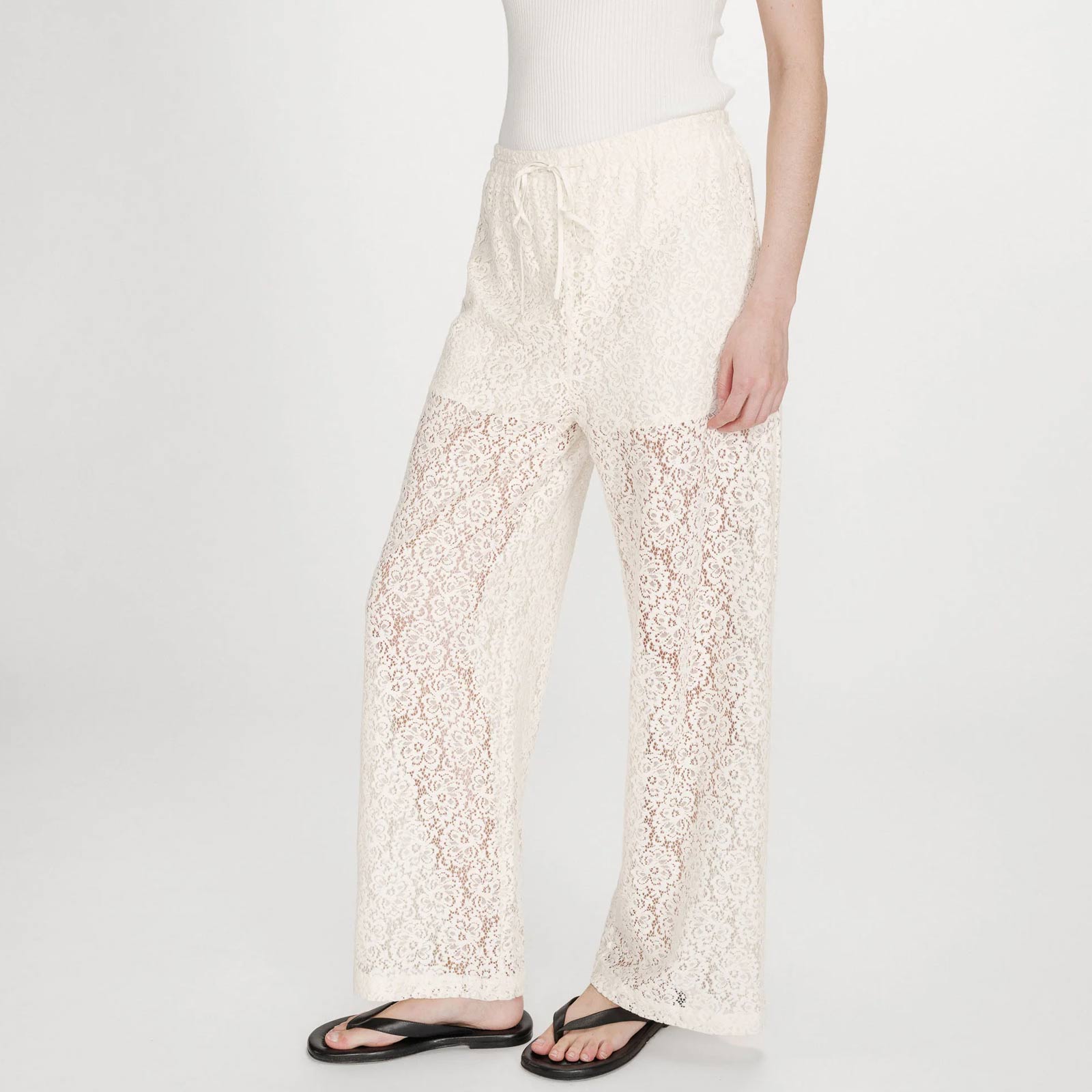 Lace Pants Vincent ecru Grace & Mila