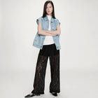 Lace Pants Vincent noir Grace & Mila