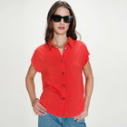 Linen Shirt Perez sanguine Grace & Mila