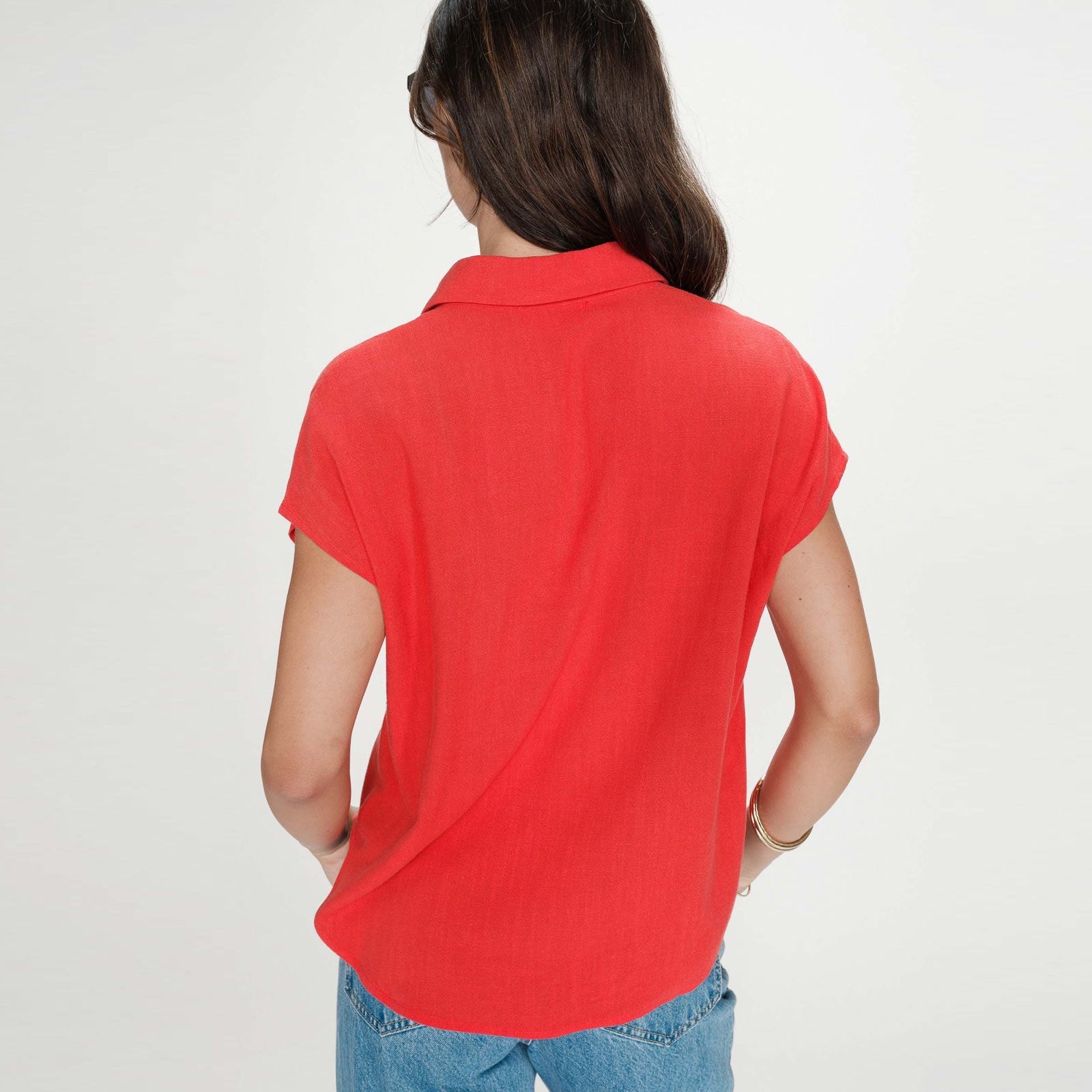 Linen Shirt Perez sanguine Grace & Mila