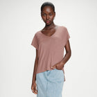 Loose Lurex Top Vaporo terracotta Grace & Mila