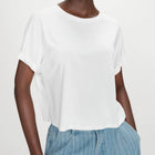 Oversized Modal T-Shirt Parma ivoire Grace & Mila