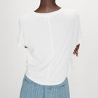 Oversized Modal T-Shirt Parma ivoire Grace & Mila