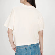 Oversized Slogan Top Voss ecru Grace & Mila