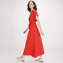 Robe Longue Portefeuille Pollen sanguine Grace & Mila