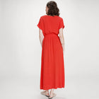 Robe Longue Portefeuille Pollen sanguine Grace & Mila