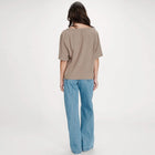 Short-Sleeve Top Violon kaki Grace & Mila