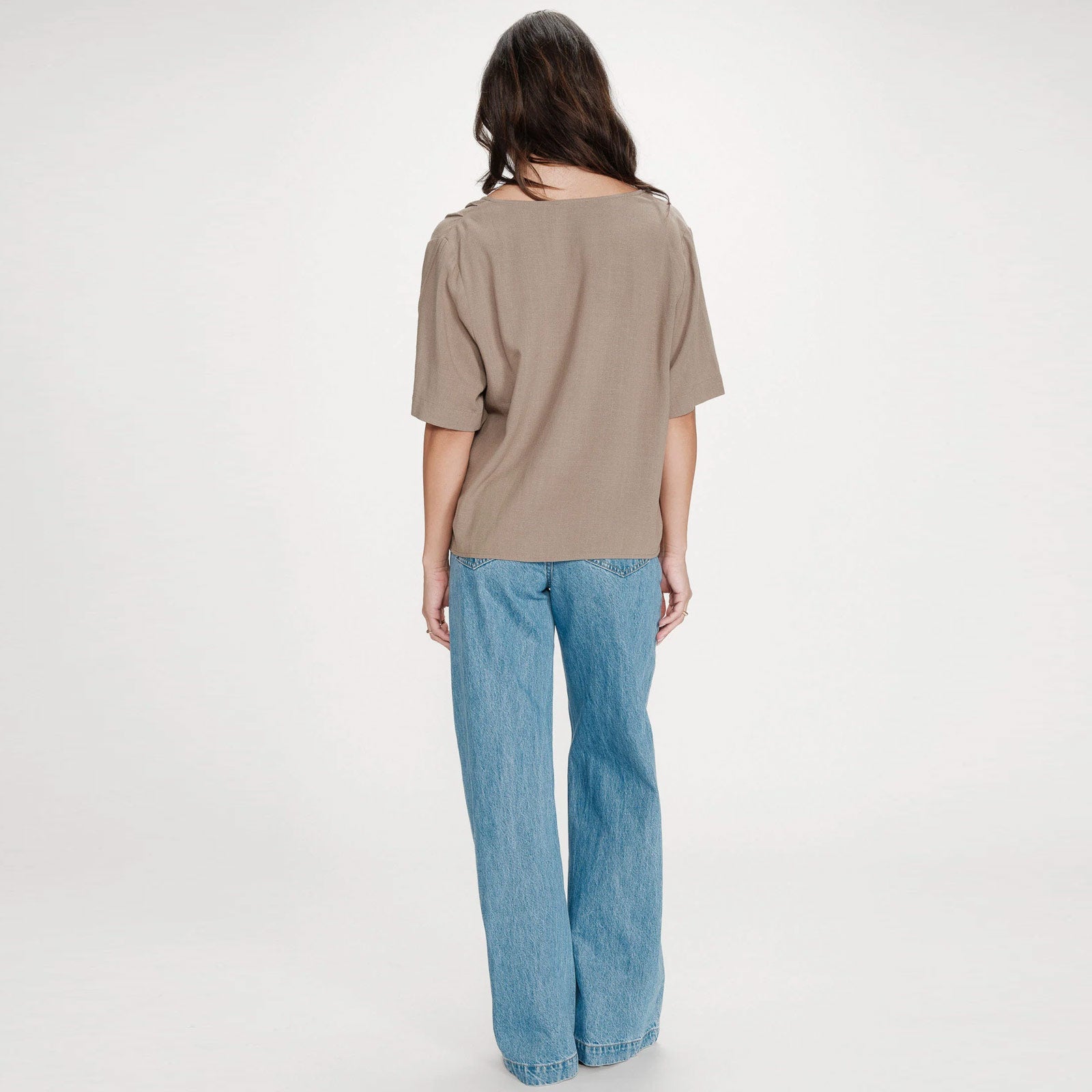 Short-Sleeve Top Violon kaki Grace & Mila