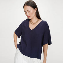 Short-Sleeve Top Violon marine Grace & Mila
