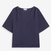 Short-Sleeve Top Violon marine Grace & Mila