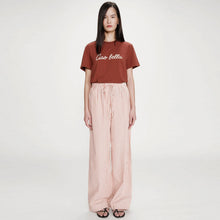 Striped Pants Volute corail Grace & Mila