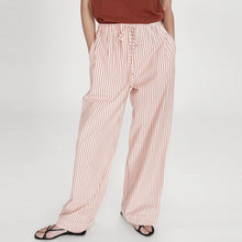 Striped Pants Volute corail Grace & Mila