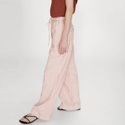 Striped Pants Volute corail Grace & Mila