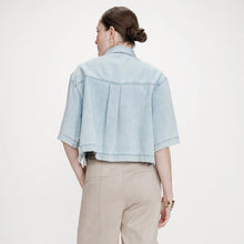 Vita Denim Shirt sky blue Grace & Mila