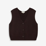 Nars Sleeveless Cardigan chocolat