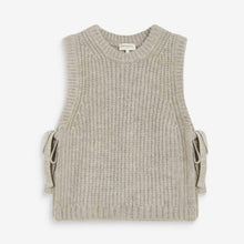 Argan Knit Vest grege