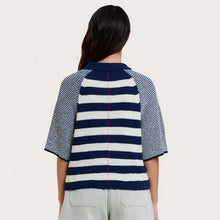 Flavia Spuma Jumper navy stripes Homecore
