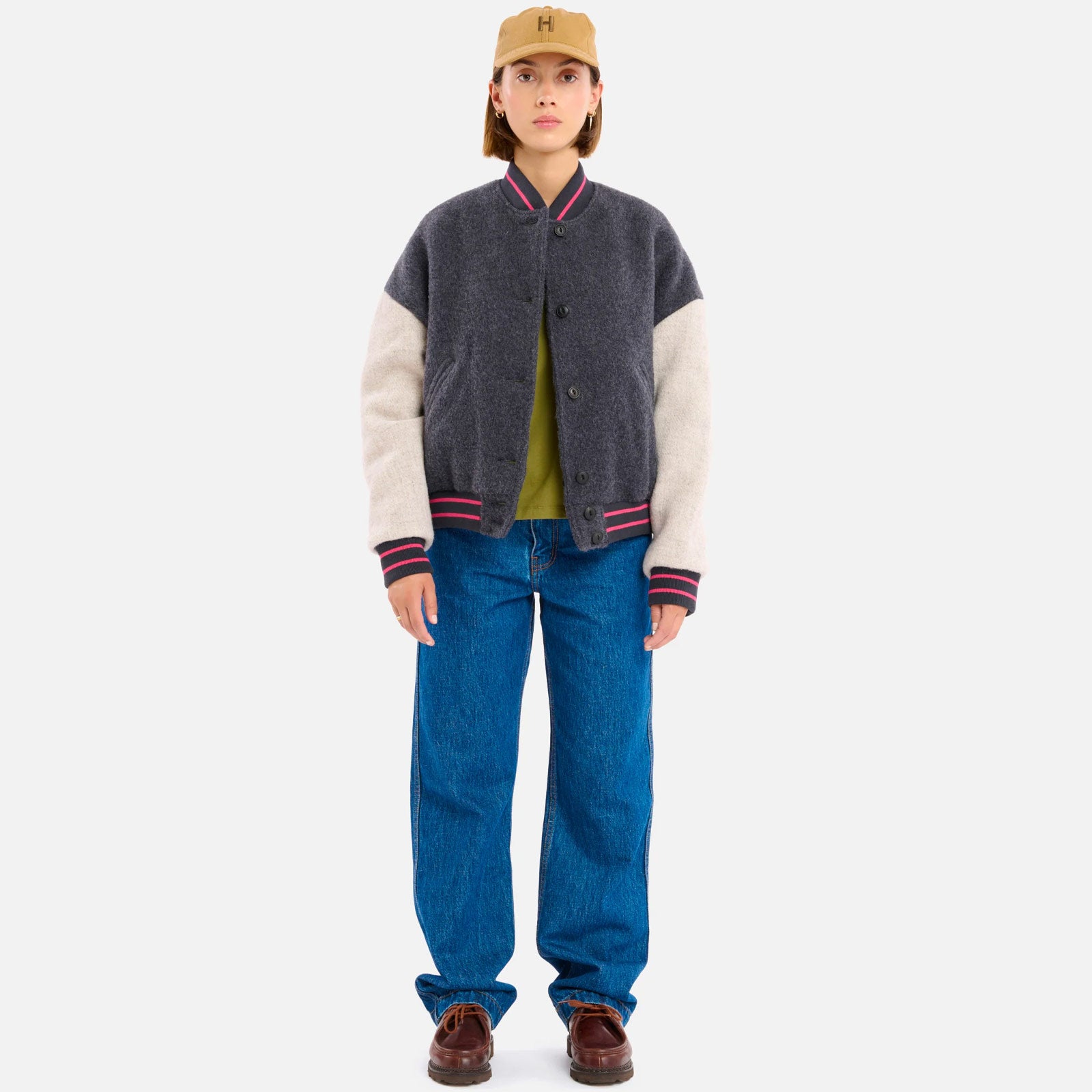 Gamma Wolly Jacket anthracite/grey Homecore